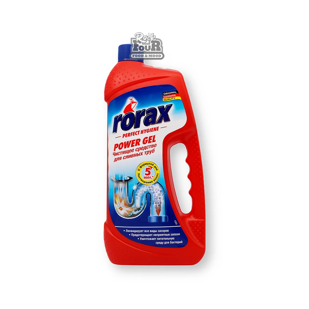 Cleaning agent for drain pipes "Rorax" 1l